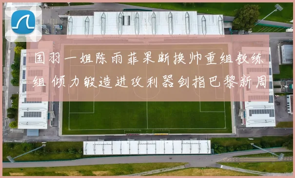 国羽一姐陈雨菲果断换帅重组教练组 倾力锻造进攻利器剑指巴黎新周期